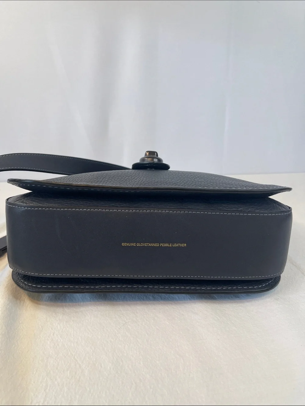 Coach B1873-29220 1941 Page 27 Glovetanned Pebble Leather Crossbody Navy